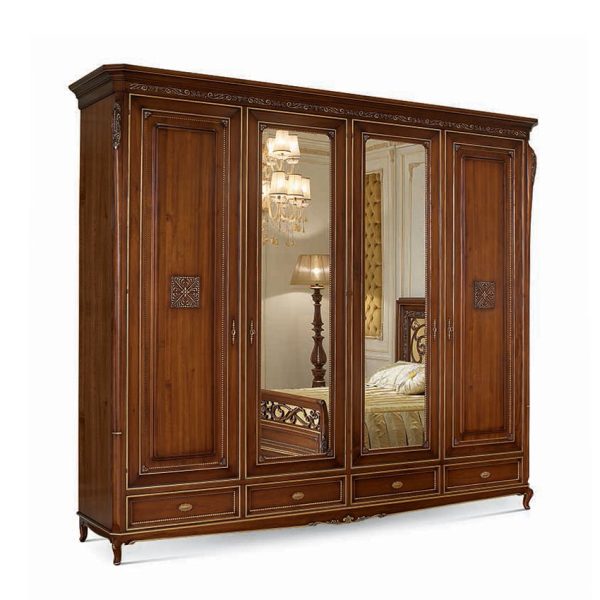 5022M - Armadio quattro ante con specchio