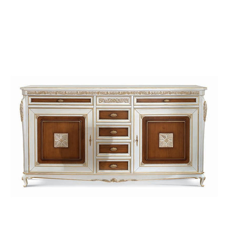 5004 - Credenza due ante con cassetti