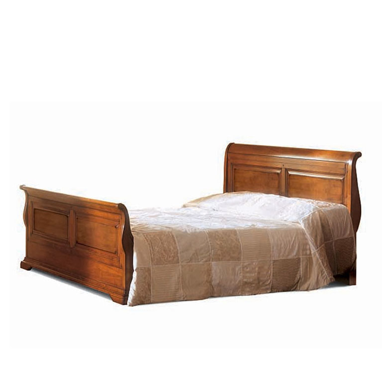 1081V3 - Shaped headboard and footboard bed