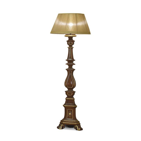 LM12/P - Carved floor lamp