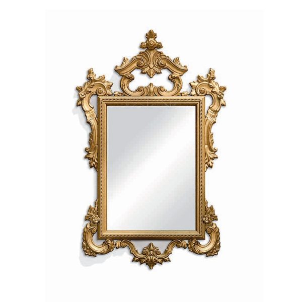 2582 - Specchiera rettangolare intagliata