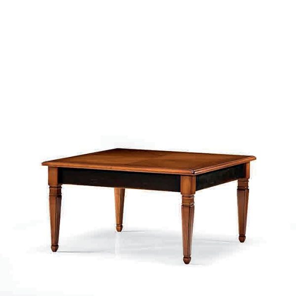 1018V1/T - Tavolino quadrato intarsiato