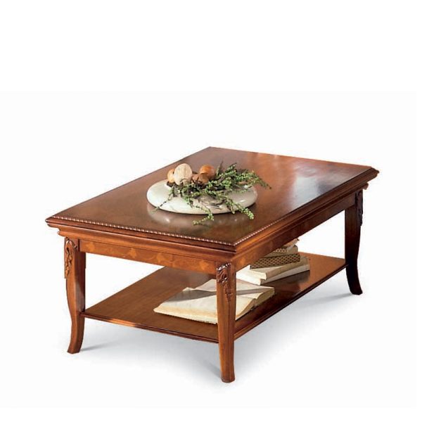 1471V2/T - Tavolino rettangolare intarsio