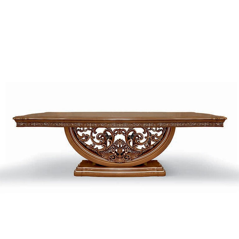 4603/T - Tavolo intagliato allungabile