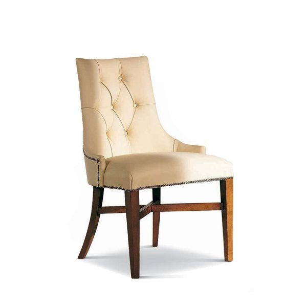 8198/S - Upholstered quilted chair