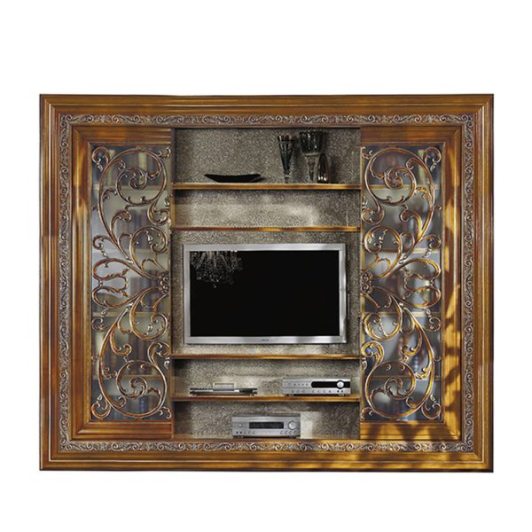 4018 - Bookcase with TV stand