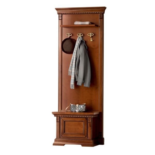 Entratina da 60 cm ciliegio / bianco componibile