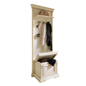 Entratina da 60 cm ciliegio / bianco componibile