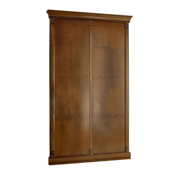 60+60 cm cherry / white modular entrance