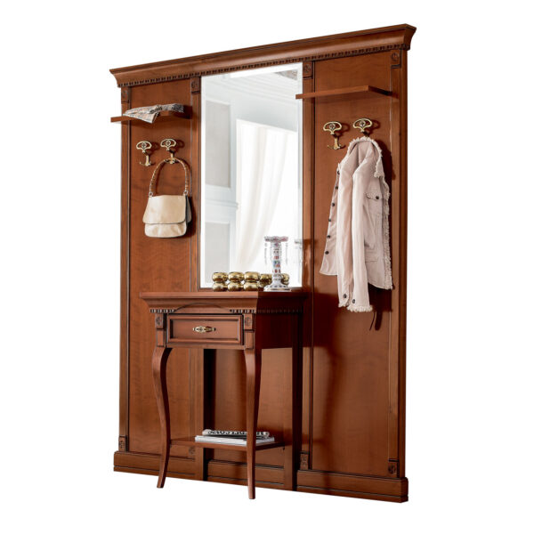 Entratina da 40+60+40 cm ciliegio / bianco componibile