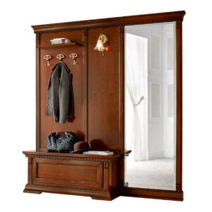 Entratina da 60+40+60 cm ciliegio / bianco componibile