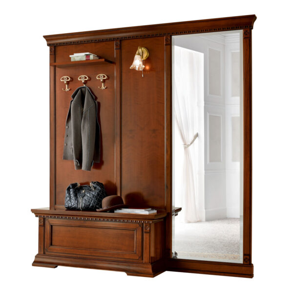 Entratina da 60+40+60 cm ciliegio / bianco componibile